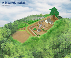 伊勢上野城想像図